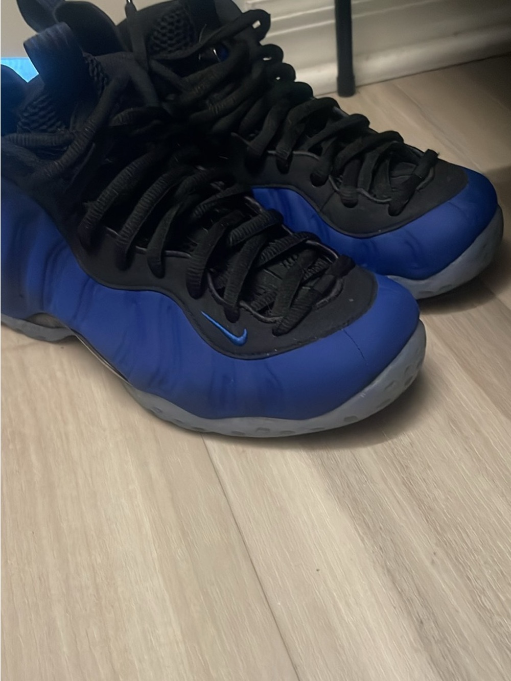 Nike Foamposite One in Blue and Black
